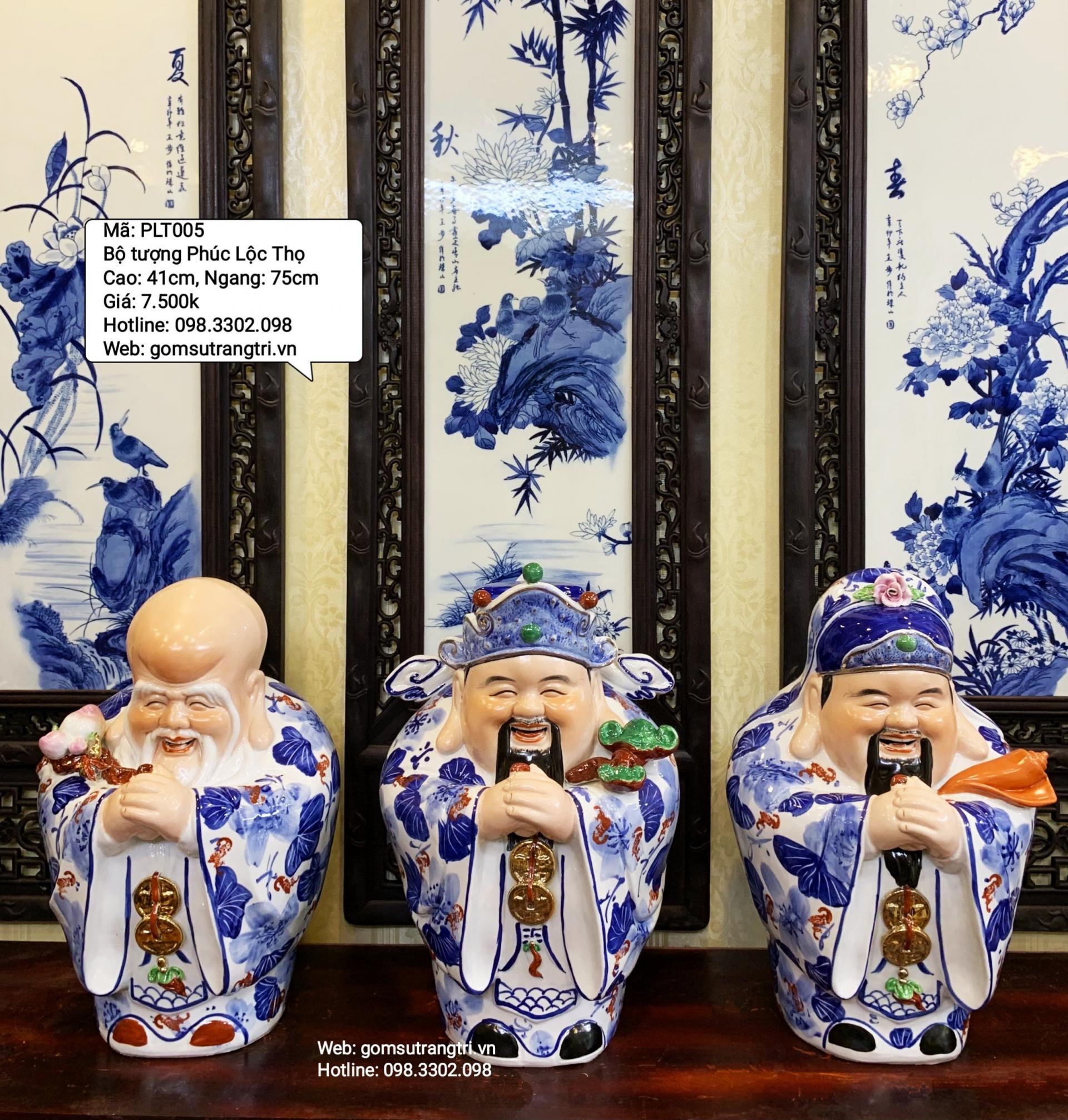Bộ Tượng Phúc Lộc Thọ