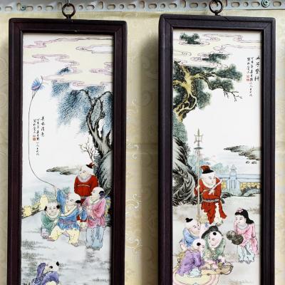 Tranh Sứ Ngũ Phúc Lâm Môn