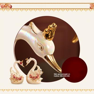 Cặp Thiên Nga Lựu Đỏ - Phủ Ánh Trai